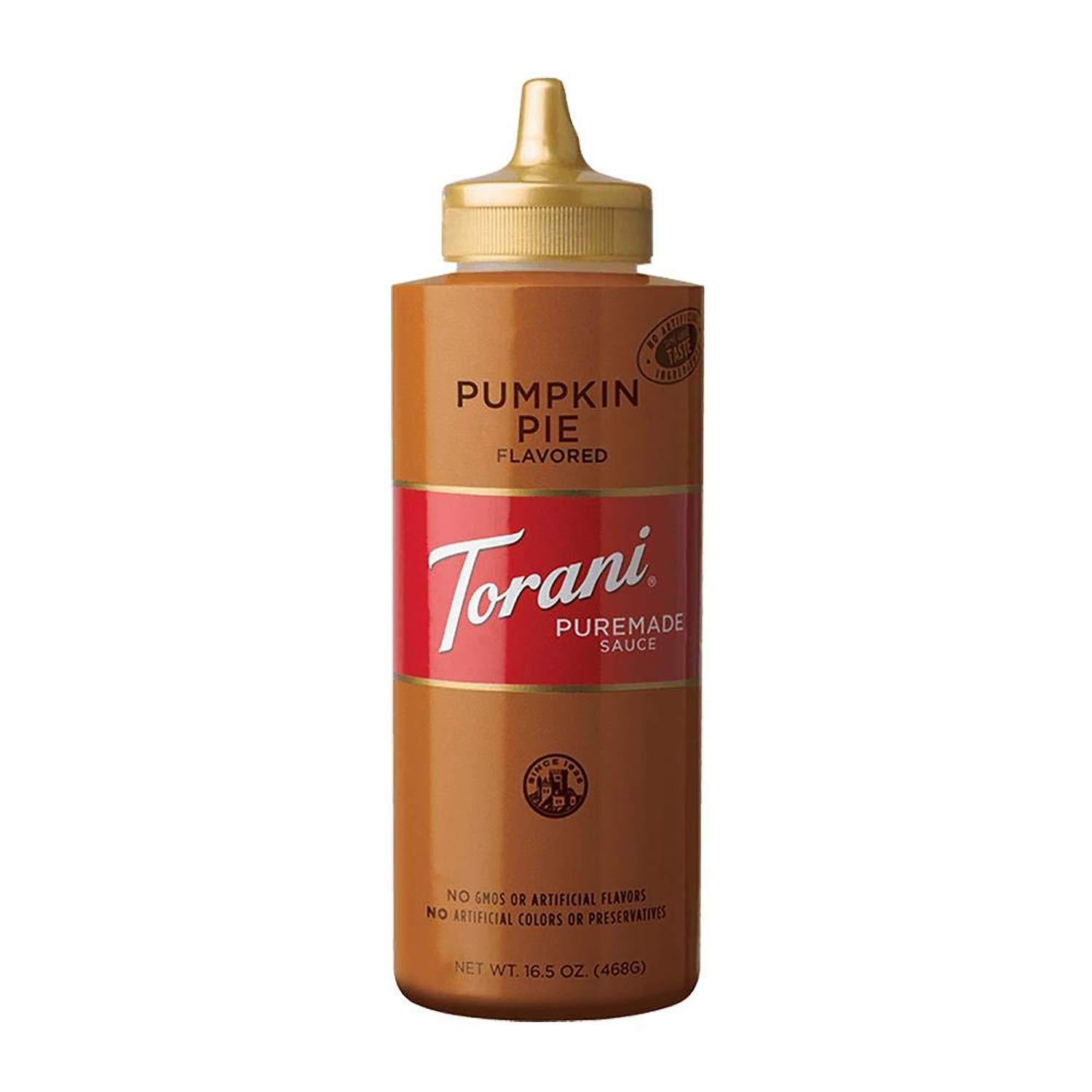 image:imageTorani Puremade Sauce Dark Chocolate 165 Ounces Pack of 4Pumpkin Pie