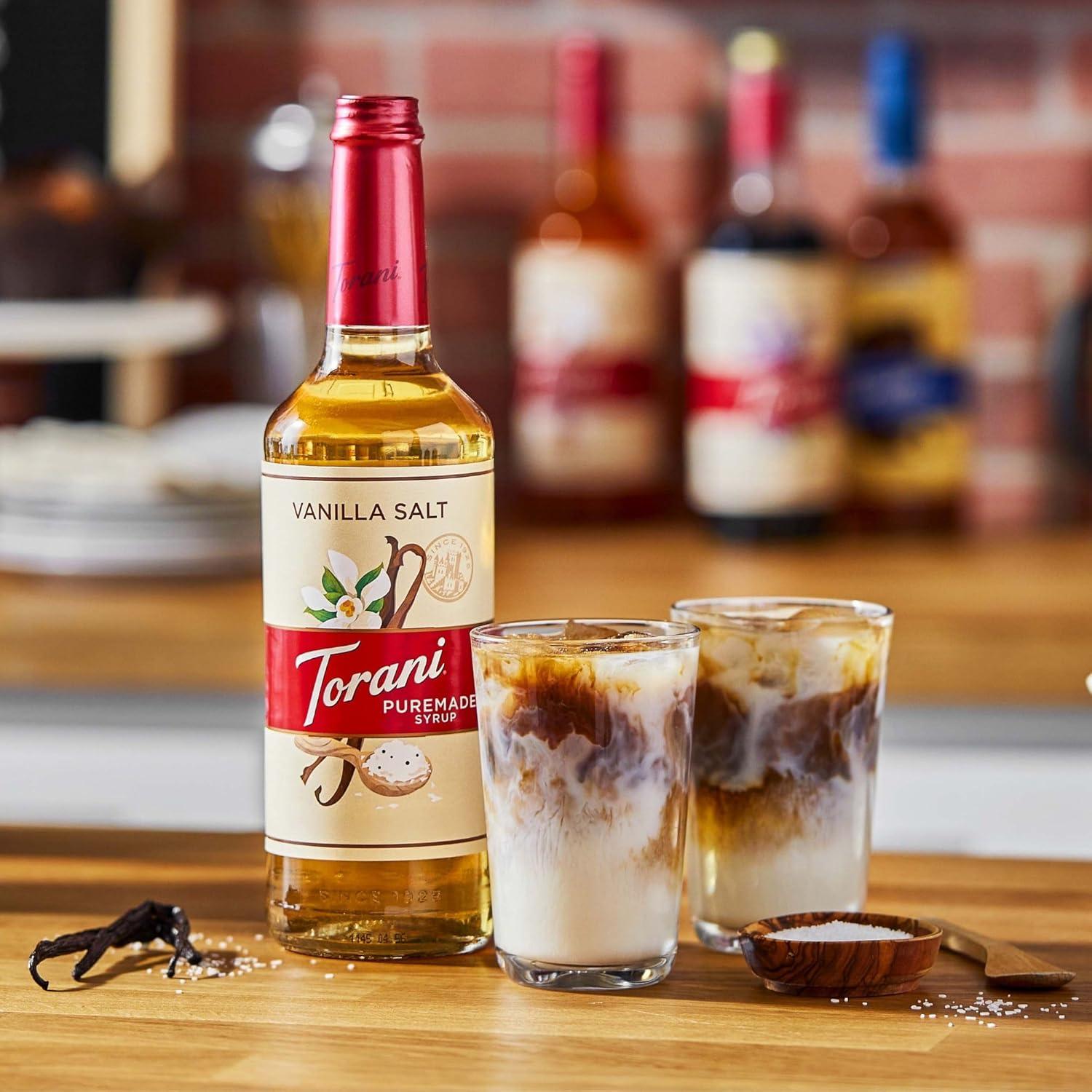 image:imageTorani Puremade Syrup Cane Sugar 254 Ounces Pack of 4Vanilla