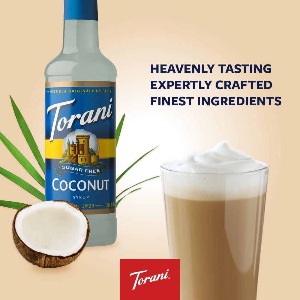 image:imageTorani Sugar Free Syrup Raspberry 254 Ounce Pack of 4Sugar Free Coconut