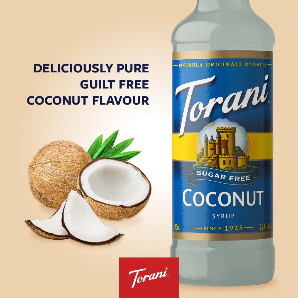 image:imageTorani Sugar Free Syrup Raspberry 254 Ounce Pack of 4Sugar Free Coconut