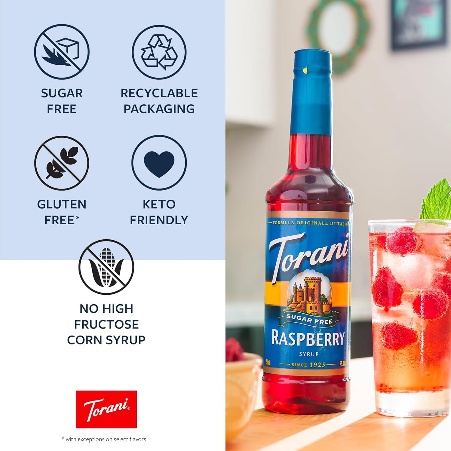 image:imageTorani Sugar Free Syrup Raspberry 254 Ounce Pack of 4Sugar Free Raspberry