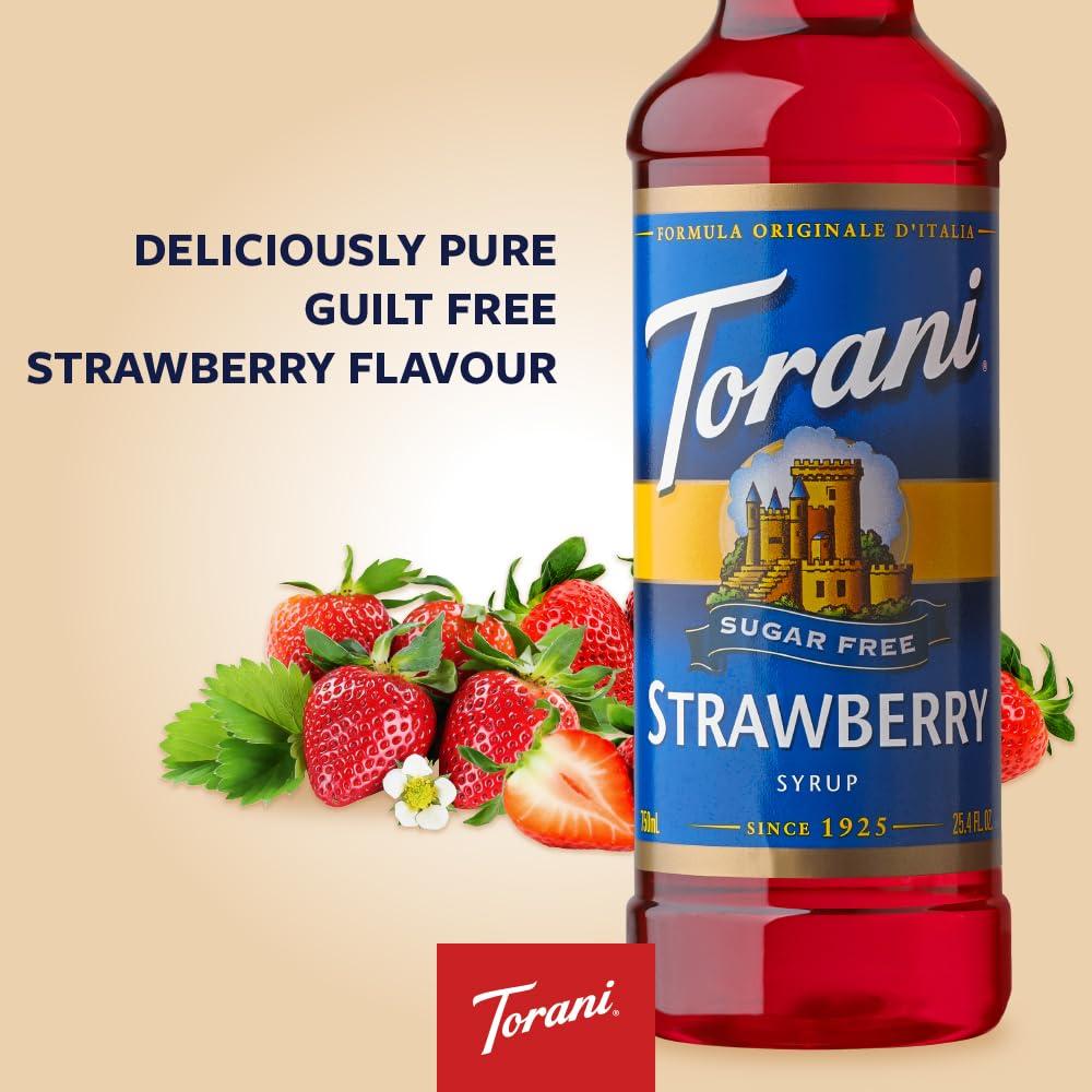 image:imageTorani Sugar Free Syrup Raspberry 254 Ounce Pack of 4Sugar Free Strawberry