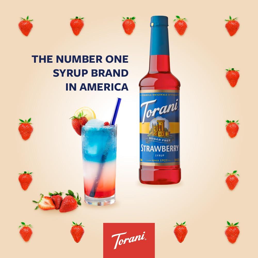 image:imageTorani Sugar Free Syrup Raspberry 254 Ounce Pack of 4Sugar Free Strawberry
