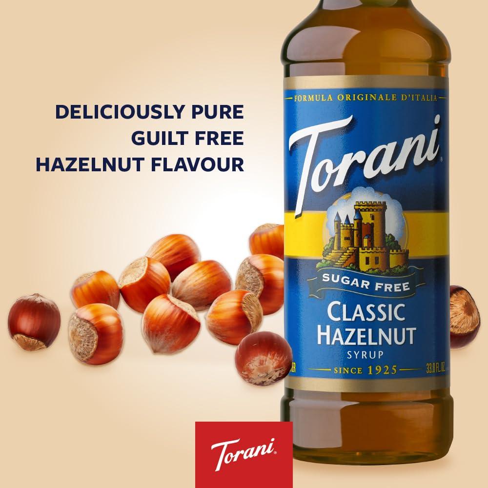 image:imageTorani Syrup Bundle Sugar Free Vanilla and Pump 254 fl oz Bottle Pack of 4Sugar Free Classic Hazelnut