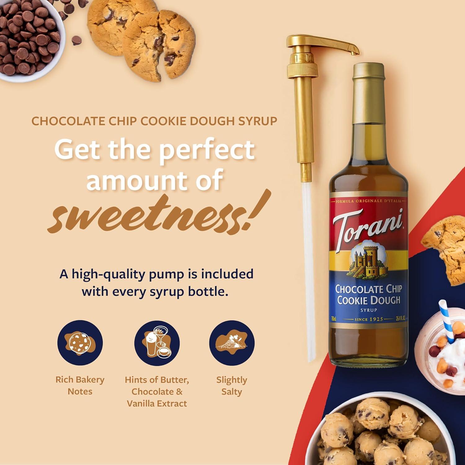 image:imageTorani Syrup French Vanilla 254 Ounces Pack of 4Chocolate Chip Cookie Dough