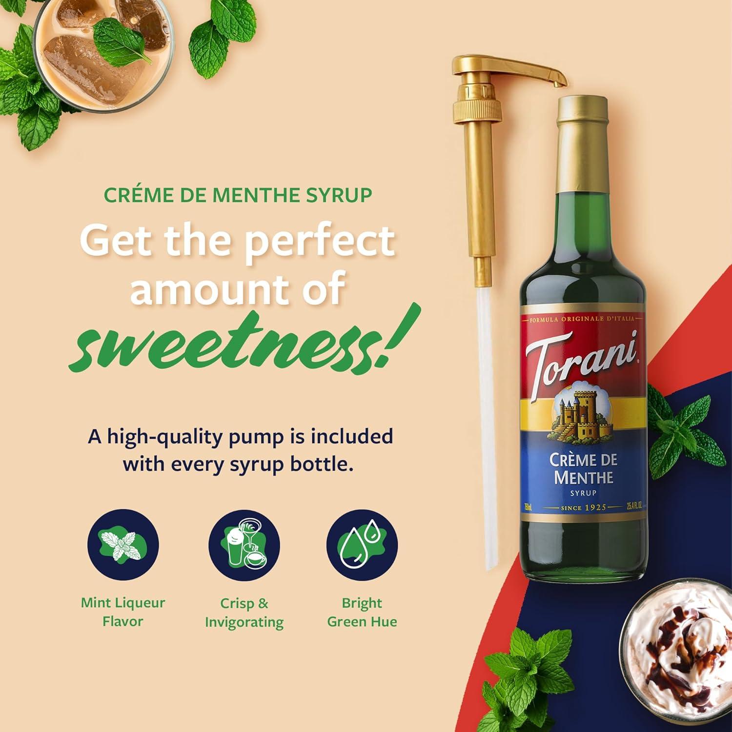 image:imageTorani Syrup French Vanilla 254 Ounces Pack of 4Crme de Menthe