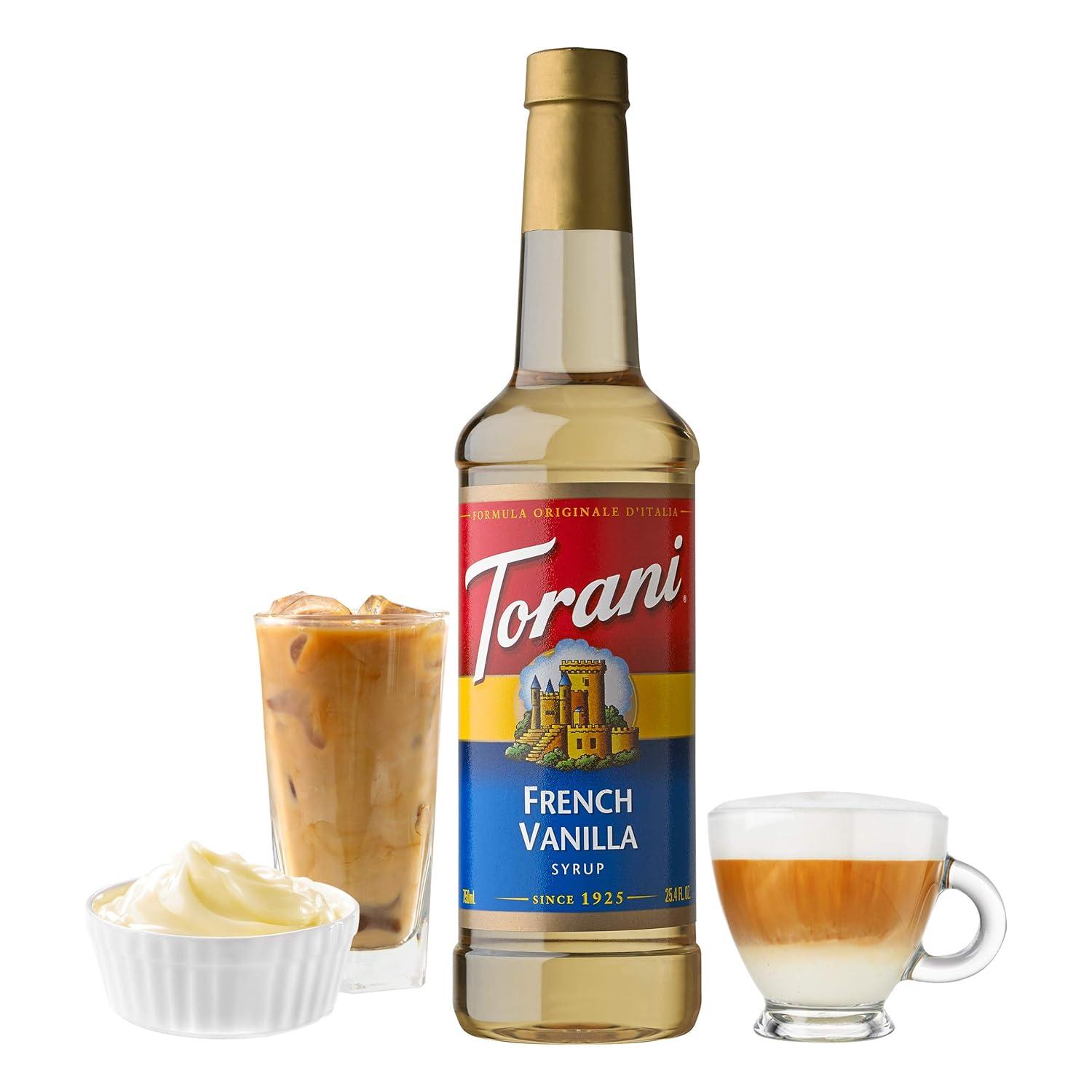 image:imageTorani Syrup French Vanilla 254 Ounces Pack of 4French Vanilla