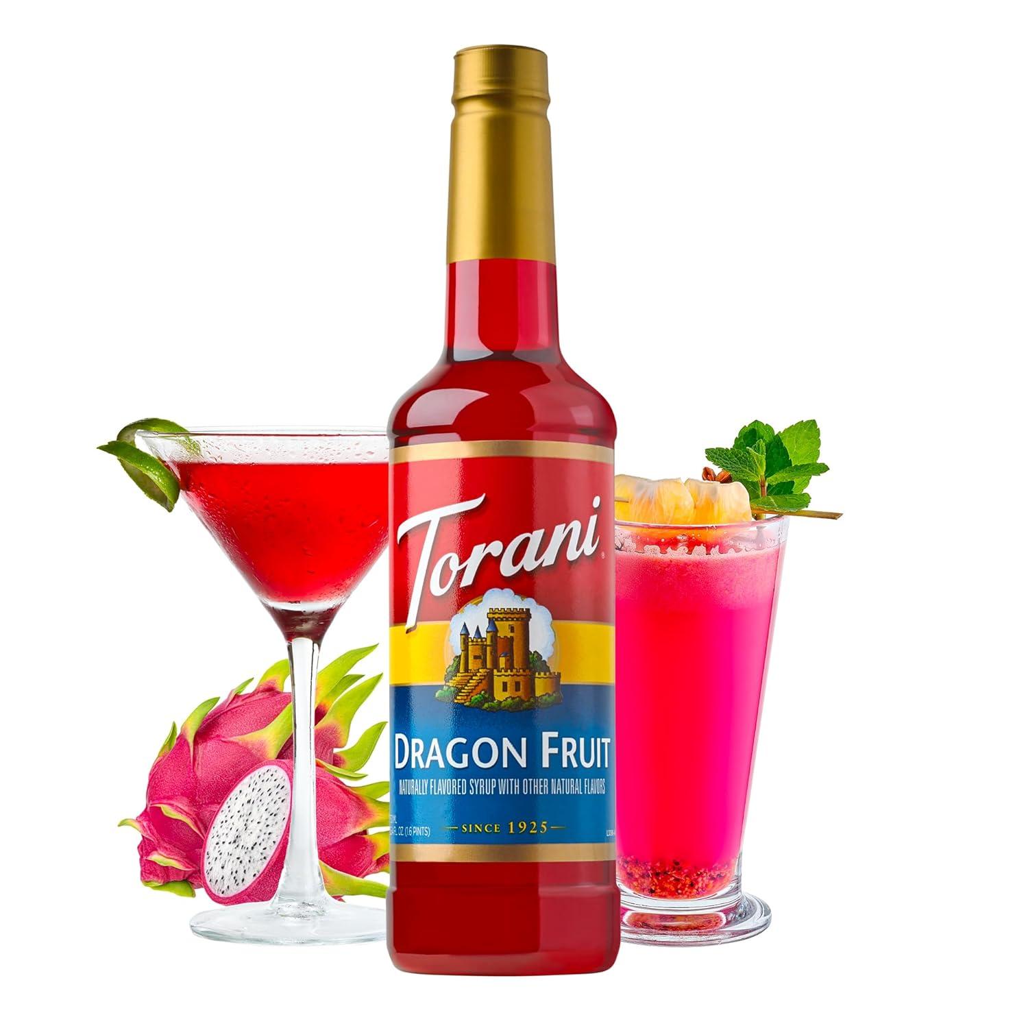 image:imageTorani Syrup Strawberry 254 Ounce Pack of 4Dragon Fruit