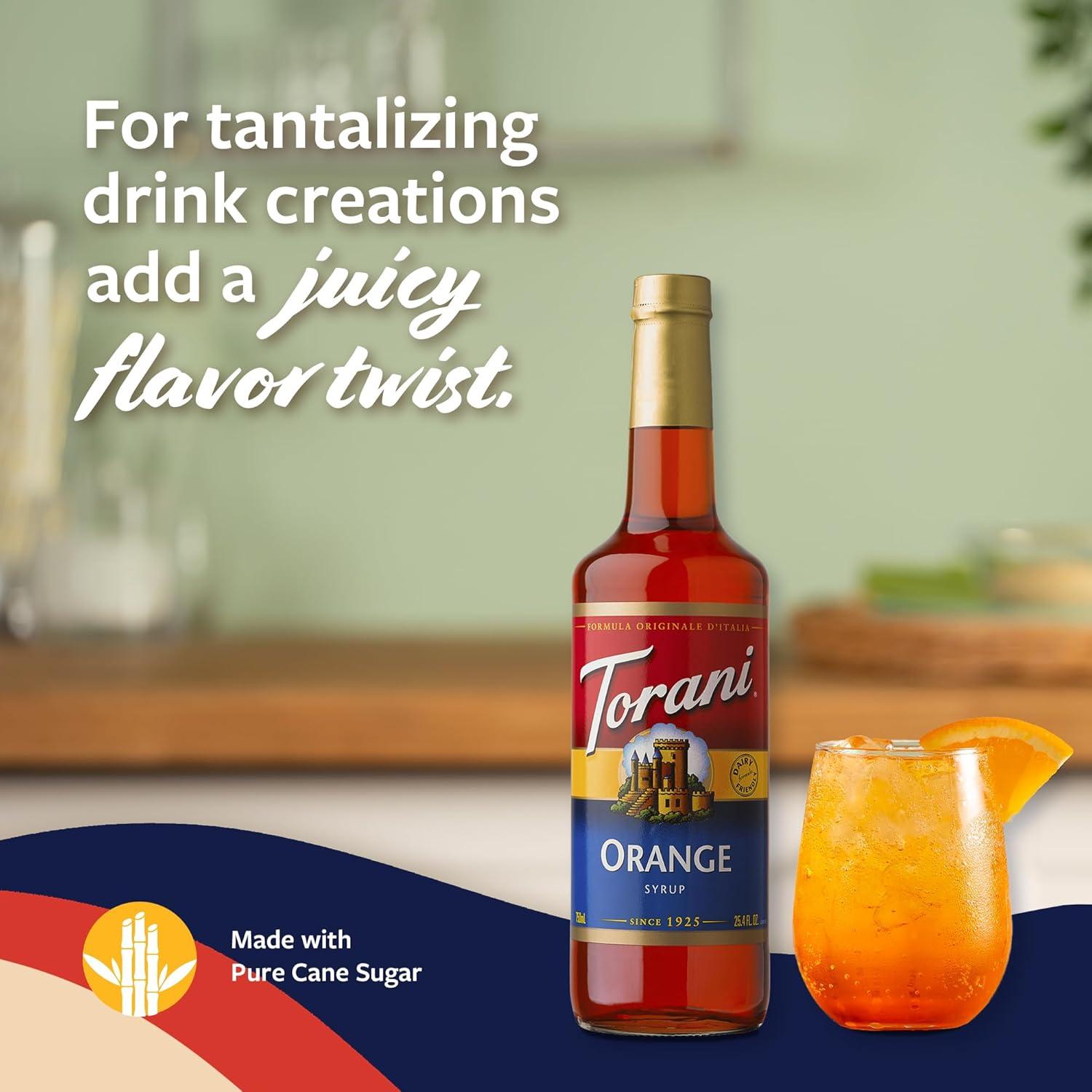 image:imageTorani Syrup Strawberry 254 Ounce Pack of 4Orange