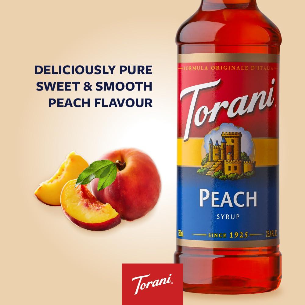 image:imageTorani Syrup Strawberry 254 Ounce Pack of 4Peach