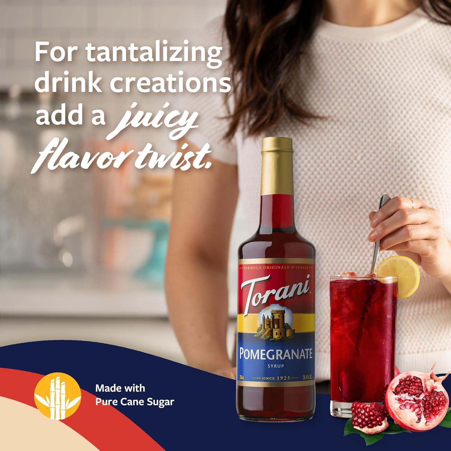 image:imageTorani Syrup Strawberry 254 Ounce Pack of 4Pomegranate