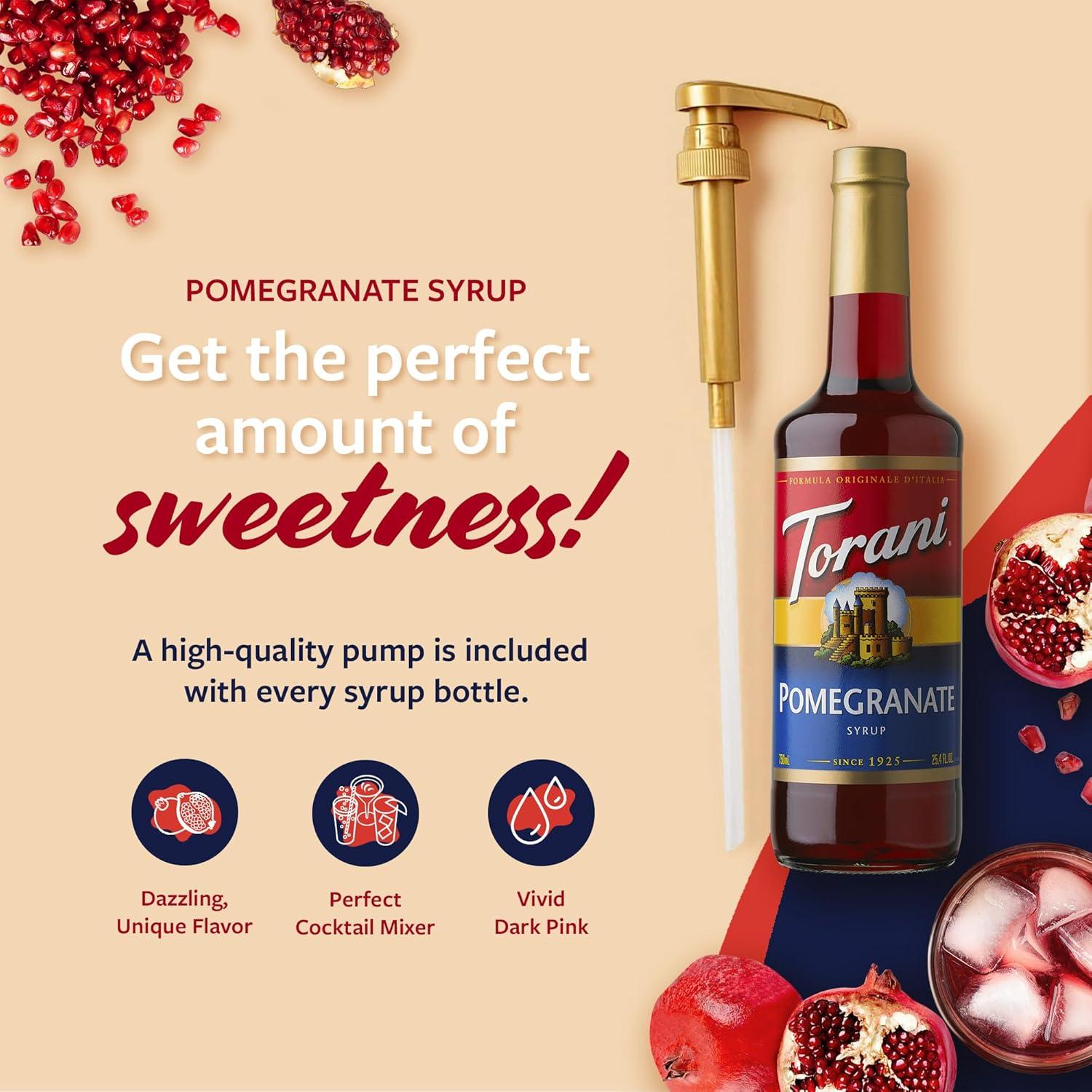 image:imageTorani Syrup Strawberry 254 Ounce Pack of 4Pomegranate