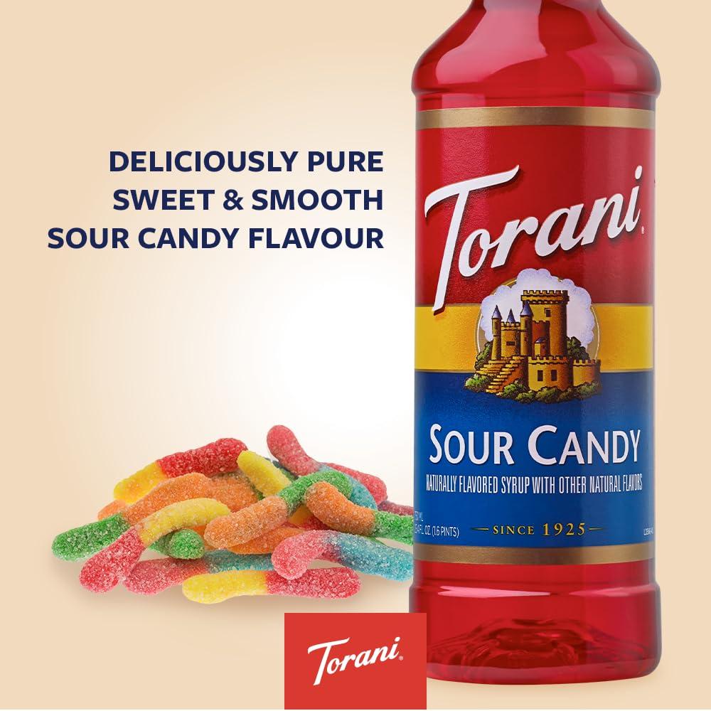 image:imageTorani Syrup Strawberry 254 Ounce Pack of 4Sour Candy