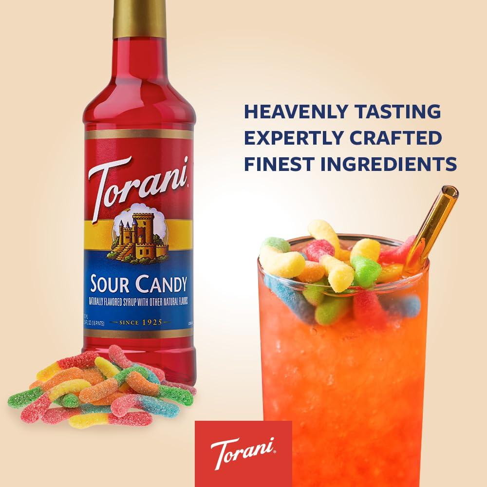 image:imageTorani Syrup Strawberry 254 Ounce Pack of 4Sour Candy
