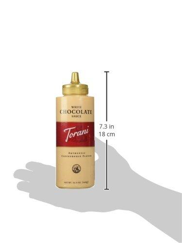 image:imageTorani White Chocolate Sauce 165 OZ Pack of 4