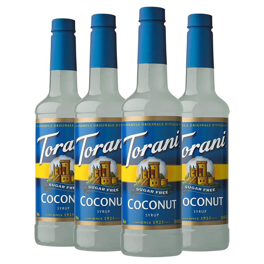image:imageTorani Sugar Free Syrup Raspberry 254 Ounce Pack of 4Sugar Free Coconut