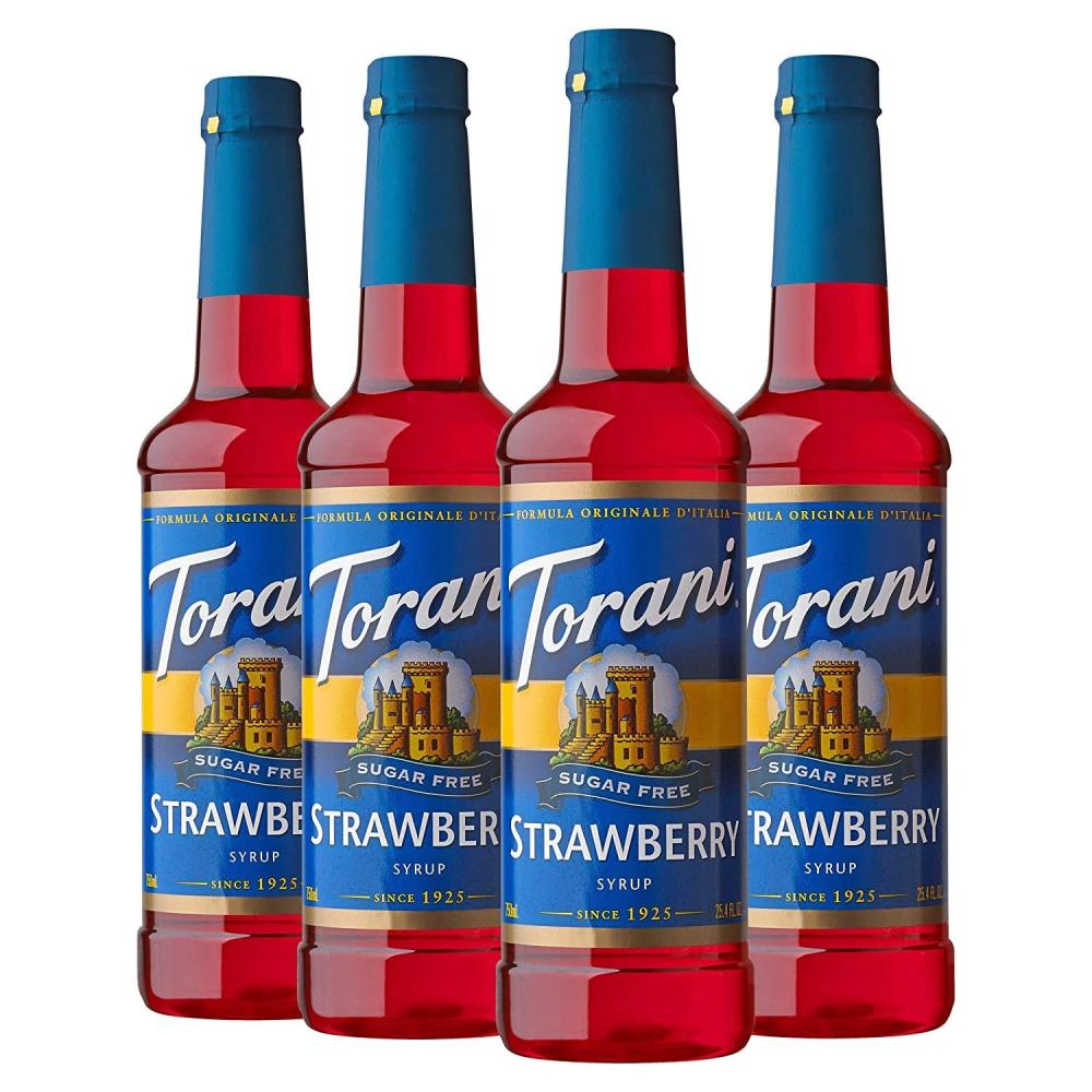 image:imageTorani Sugar Free Syrup Raspberry 254 Ounce Pack of 4Sugar Free Strawberry