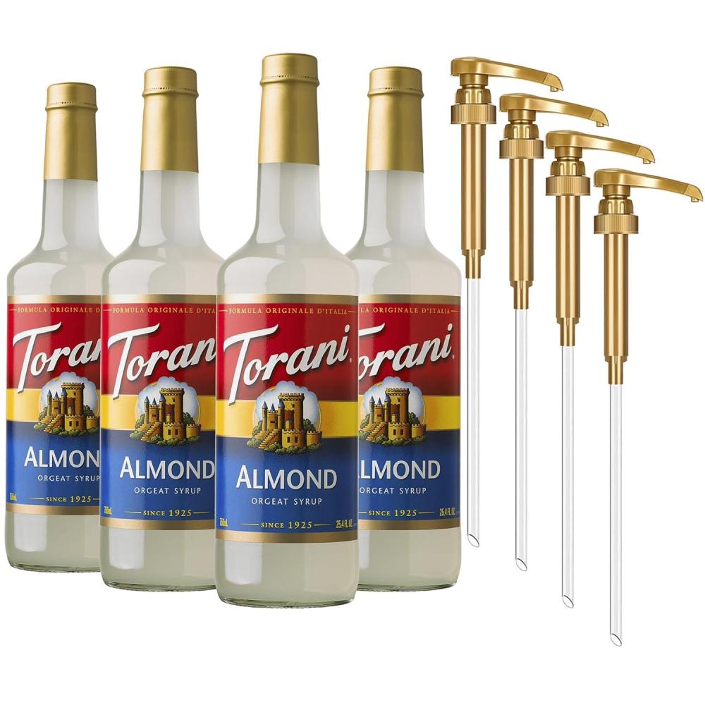 image:imageTorani Syrup French Vanilla 254 Ounces Pack of 4Almond