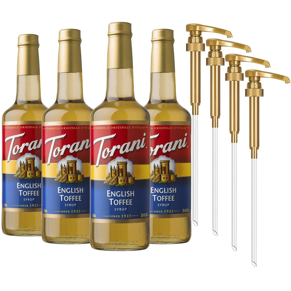 image:imageTorani Syrup French Vanilla 254 Ounces Pack of 4English Toffee
