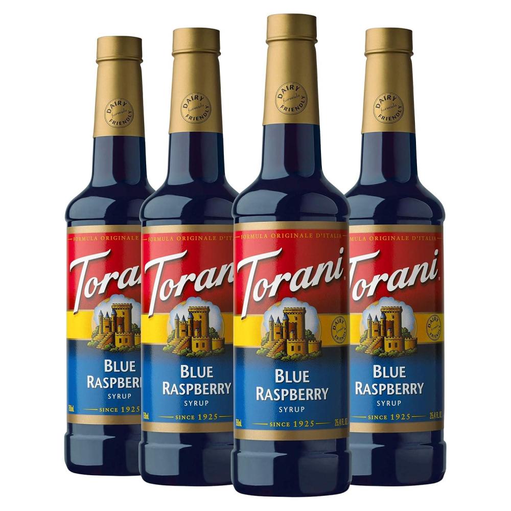 image:imageTorani Syrup Strawberry 254 Ounce Pack of 4Blue Raspberry