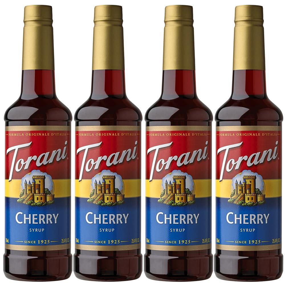 image:imageTorani Syrup Strawberry 254 Ounce Pack of 4Cherry