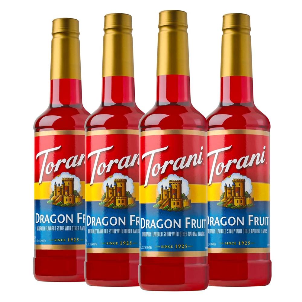 image:imageTorani Syrup Strawberry 254 Ounce Pack of 4Dragon Fruit
