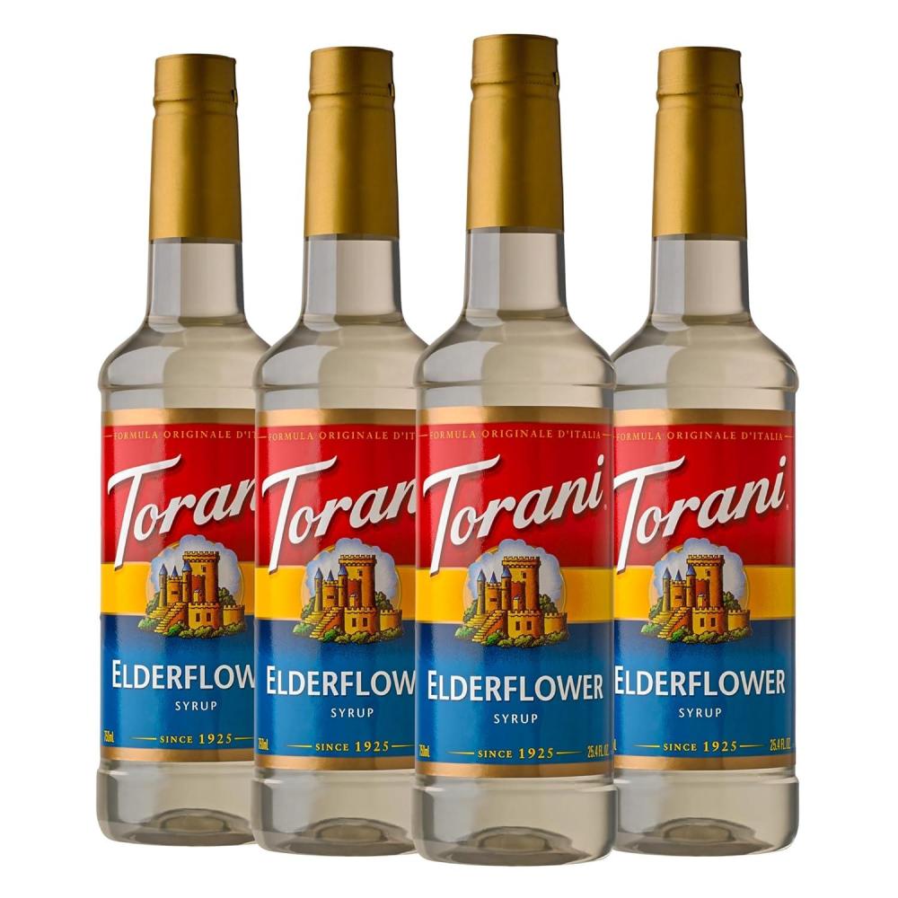 image:imageTorani Syrup Strawberry 254 Ounce Pack of 4Elderflower