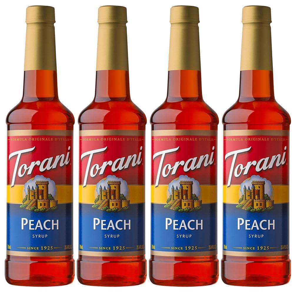 image:imageTorani Syrup Strawberry 254 Ounce Pack of 4Peach