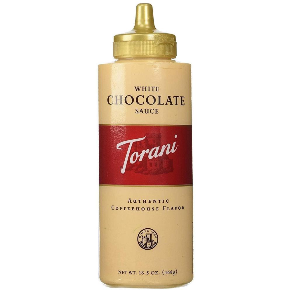 image:imageTorani White Chocolate Sauce 165 OZ Pack of 4