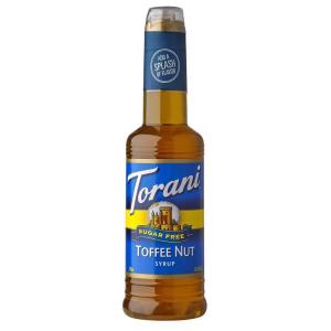 Torani Sugar Free Syrup, Coffeehouse Variety Pack, 12.7 Ounce (Pack of 4)(Toffee Nut)