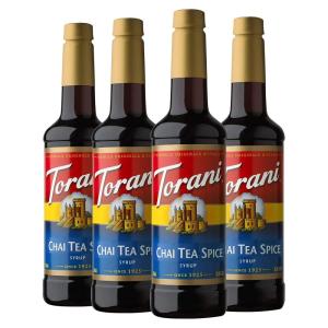 Torani Syrup, French Vanilla, 25.4 Ounces (Pack of 4)(Chai Tea Spice)