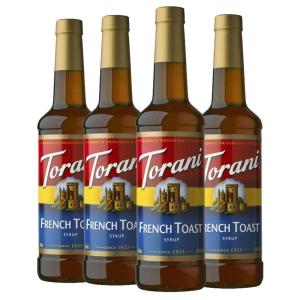 Torani Syrup, French Vanilla, 25.4 Ounces (Pack of 4)(French Toast)