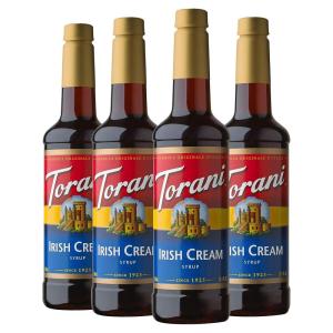 Torani Syrup, French Vanilla, 25.4 Ounces (Pack of 4)(Irish Cream)