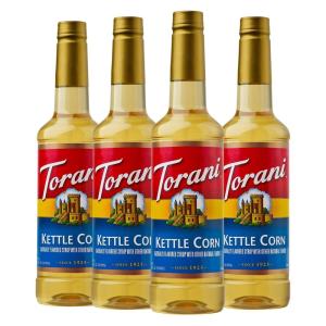 Torani Syrup, French Vanilla, 25.4 Ounces (Pack of 4)(Kettle Corn)