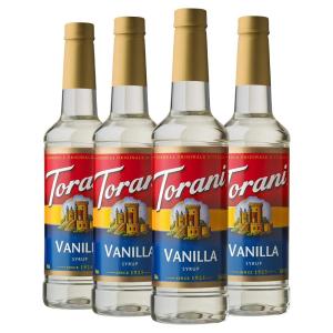Torani Syrup, French Vanilla, 25.4 Ounces (Pack of 4)(Vanilla)