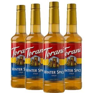 Torani Syrup, French Vanilla, 25.4 Ounces (Pack of 4)(Winter Spice)