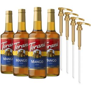 Torani Syrup, Strawberry, 25.4 Ounce (Pack of 4)(Mango)
