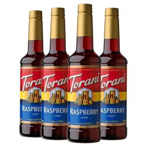 Torani Syrup, Strawberry, 25.4 Ounce (Pack of 4)(Raspberry)