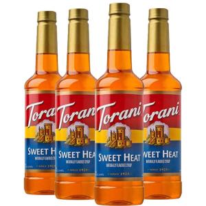Torani Syrup, Strawberry, 25.4 Ounce (Pack of 4)(Sweet Heat)